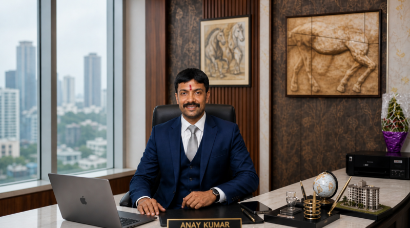 Anay Kumar is the Managing Director of Swapnlok Homes Pvt. Ltd., a real estate company operating since 2018 in Muzaffarpur and Patna.